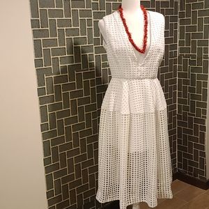 Nicholas , deep V neck dress